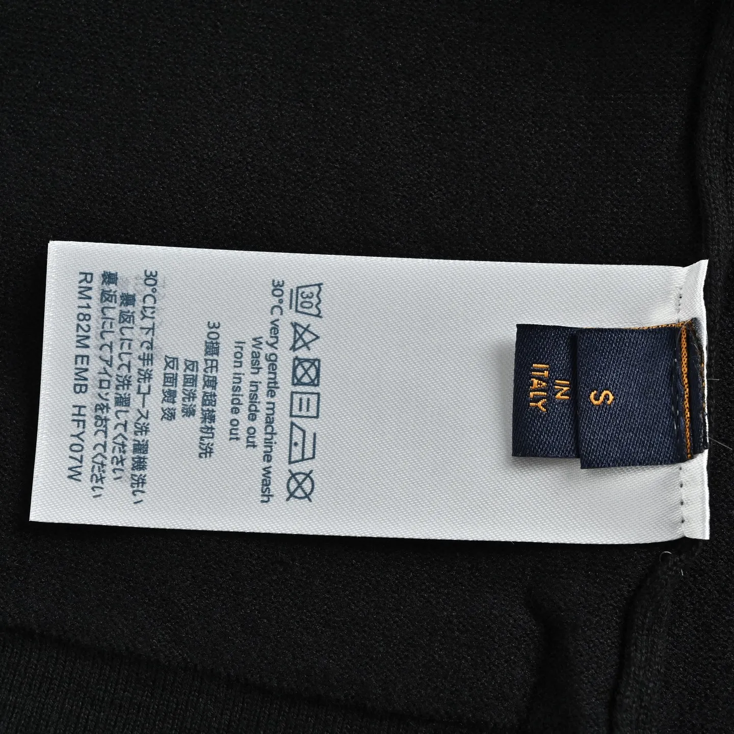 Louis Vuitton/Louis Vuitton logo knitted Polo short sleeves